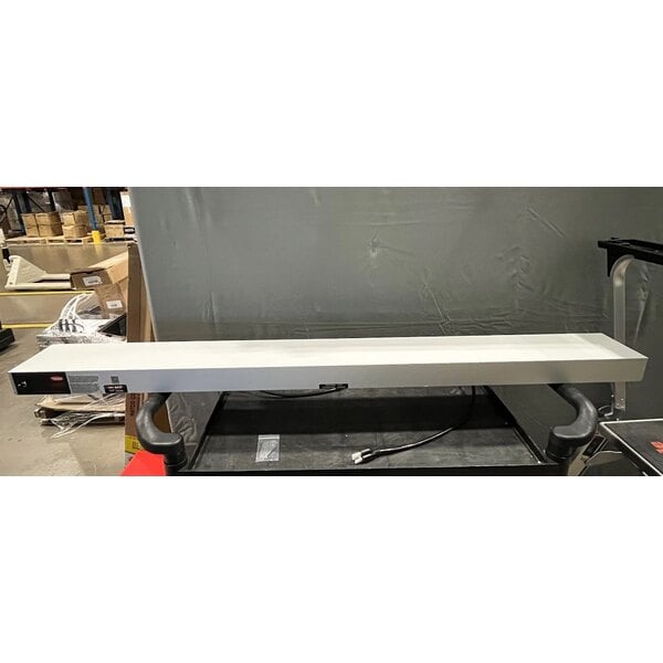 Scratch and Dent Hatco GRAH-60 60" Glo-Ray High Wattage Infrared Food Warmer with Toggle Controls, 6" Chains, and S-Hooks - 120V, 1,400W