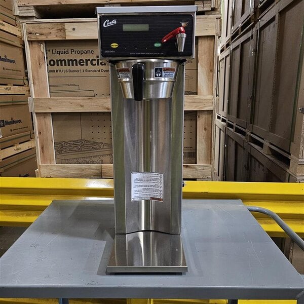 Scratch and Dent Curtis D500GTH12A000 Automatic Tall Height Airpot Coffee Brewer with Digital Controls - 120V