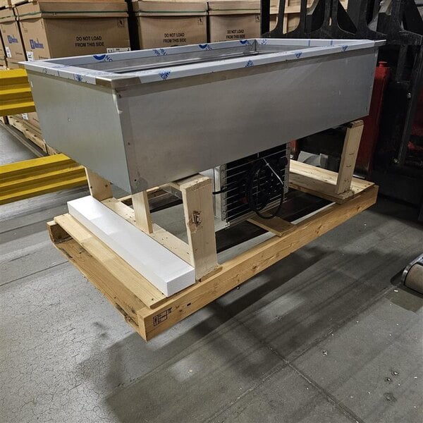 Scratch and Dent Delfield N8143BP Three Pan Drop In Refrigerated Cold Food Well