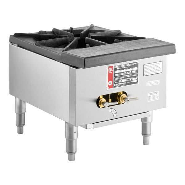 Scratch and Dent Town SR-24-G-SS Natural Gas Grate Top Stock Pot Range