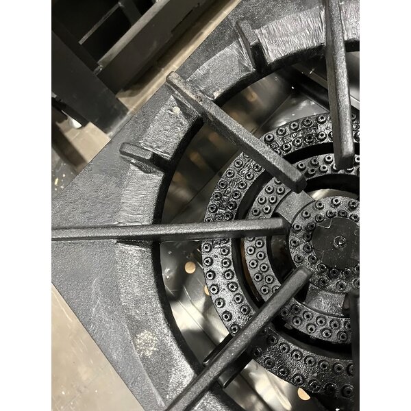 Scratch and Dent Town SR-24-G-SS Natural Gas Grate Top Stock Pot Range