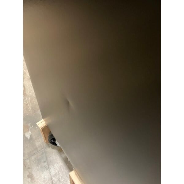 Scratch and Dent Avantco GDS-47-HC 53" Black Customizable Sliding Glass Door Merchandiser Refrigerator with LED Lighting