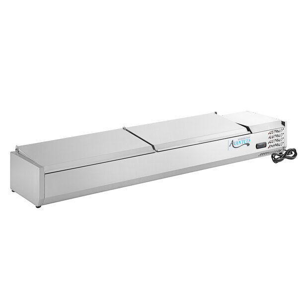 Scratch and Dent Avantco CPT-71 71" Countertop Refrigerated Prep Rail