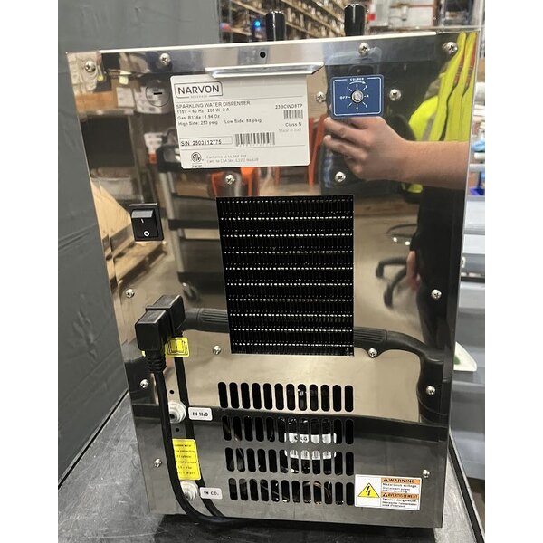 Scratch and Dent Narvon 8 GPH Countertop Tap-Style Water Dispenser with Chilled, Ambient, and Sparkling Water Options - 120V