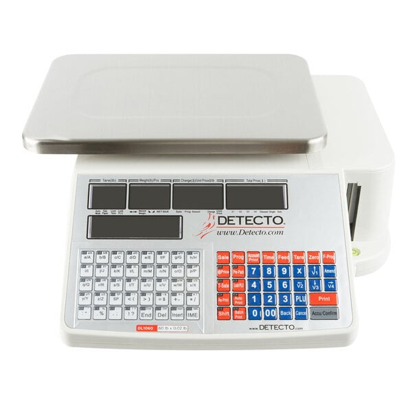 Scratch and Dent Cardinal Detecto DL1060 60 lb. Digital Price Computing Scale with Printer, Legal for Trade
