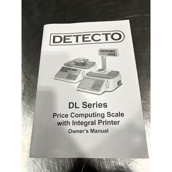 Scratch and Dent Cardinal Detecto DL1060 60 lb. Digital Price Computing Scale with Printer, Legal for Trade