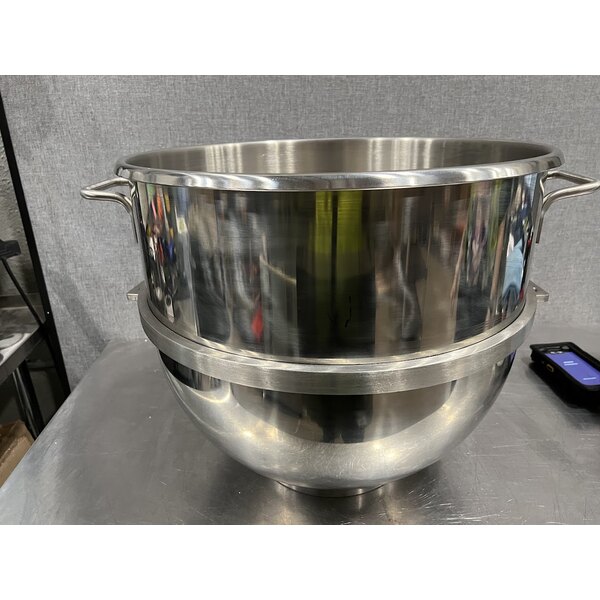 Scratch and Dent 80 Qt. Stainless Steel Mixing Bowl