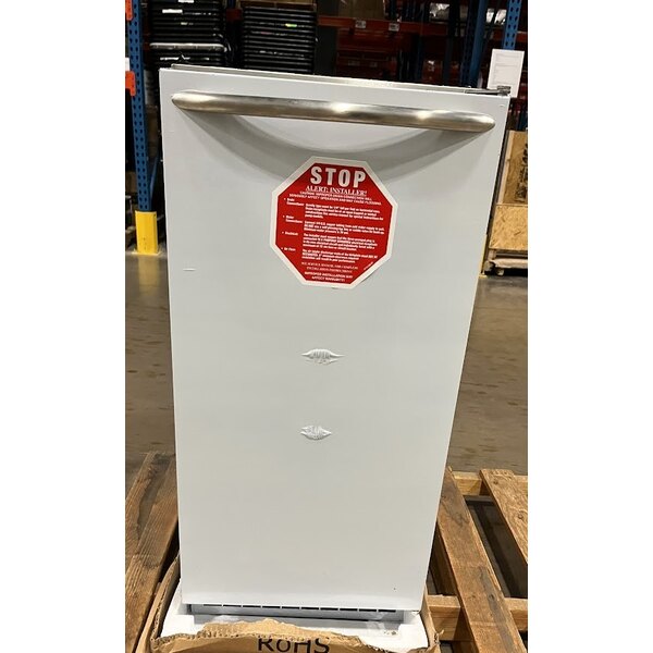 Scratch and Dent Ice-O-Matic GEMU090 15" Air Cooled Undercounter Pearl/Nugget Ice Machine with 22 lb. Bin - 115V, 85 lb.