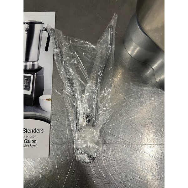 Scratch and Dent AvaMix BX1GRGT 3 3/4 hp 1 Gallon Stainless Steel Heavy Duty Commercial Food Blender with Timer - 120V