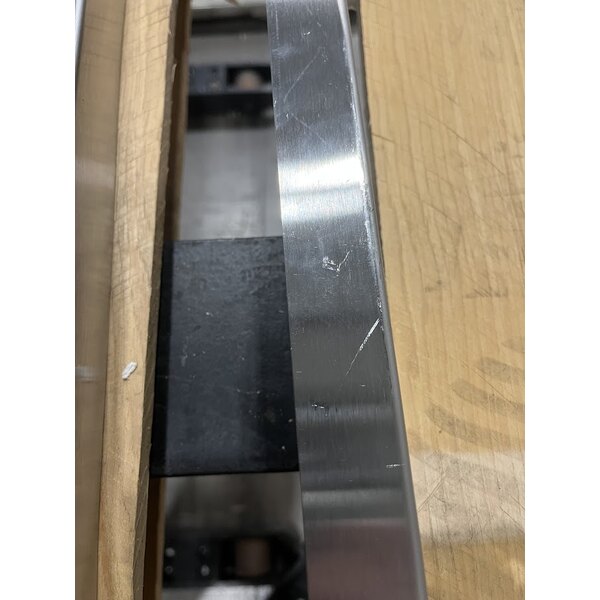 Scratch and Dent Moffat USSK32 Turbofan Stainless Steel Stand with Casters for E32 and G32 Series Single Deck Convection Ovens