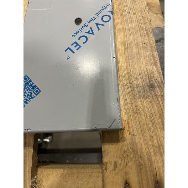 Scratch and Dent Moffat USSK32 Turbofan Stainless Steel Stand with Casters for E32 and G32 Series Single Deck Convection Ovens