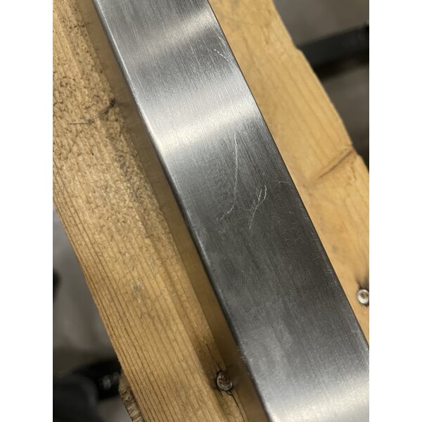 Scratch and Dent Moffat USSK32 Turbofan Stainless Steel Stand with Casters for E32 and G32 Series Single Deck Convection Ovens