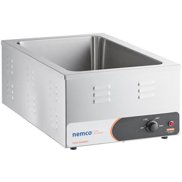 Scratch and Dent Nemco 6055A 12" x 20" Countertop Food Warmer - 120V, 1200W
