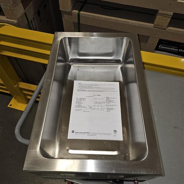 Scratch and Dent Nemco 6055A 12" x 20" Countertop Food Warmer - 120V, 1200W