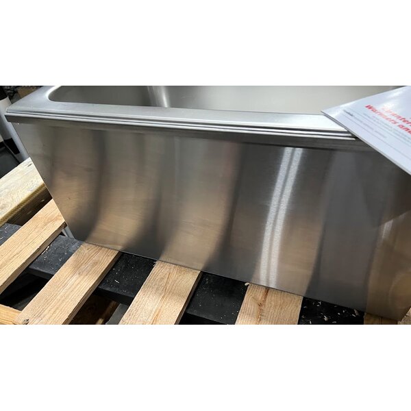 Scratch and Dent ServIt FW200D 12" x 20" Full Size Dual Well Electric Countertop Food Warmer with Digital Controls - 120V, 2000W