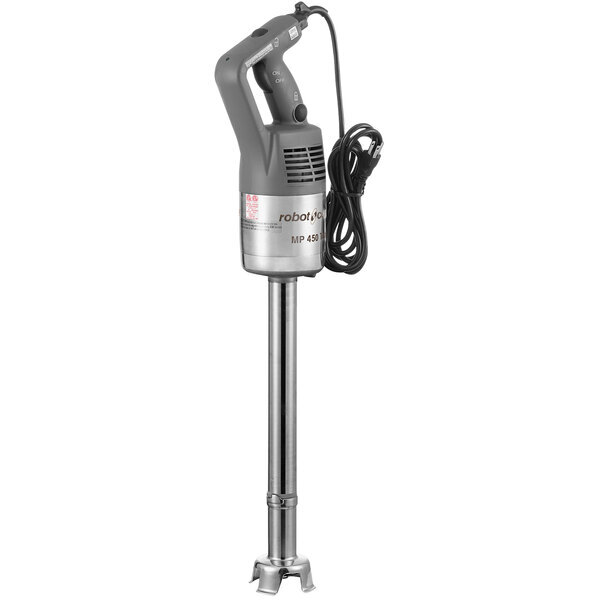 Scratch and Dent Robot Coupe MP450 Turbo 18" Single Speed Immersion Blender - 1 1/10 HP