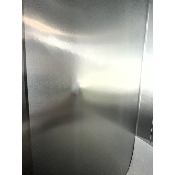 Scratch and Dent True T-72G-HC~FGD01 78 1/8" 3 Section Glass Door Reach-In Refrigerator