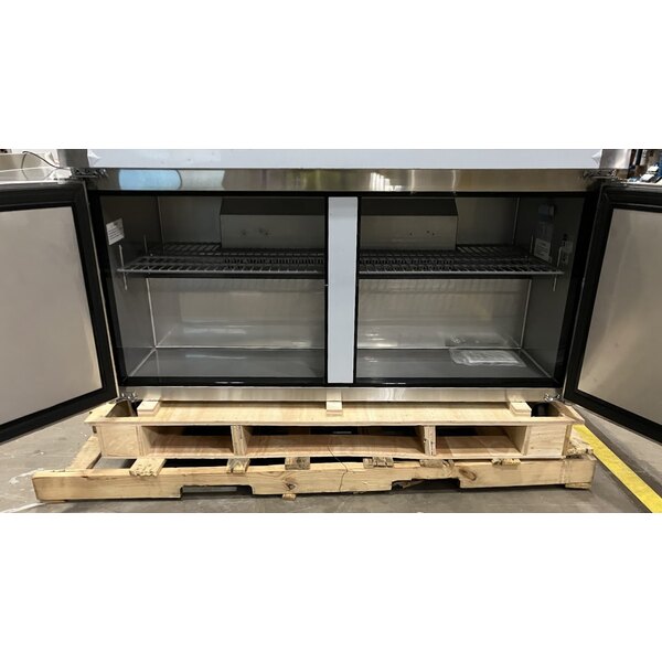 Scratch and Dent Avantco AWT-60F 60" Worktop Freezer with 3 1/2" Backsplash