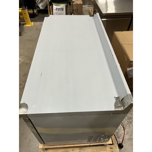 Scratch and Dent Avantco AWT-60F 60" Worktop Freezer with 3 1/2" Backsplash
