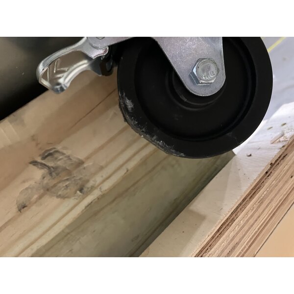 Scratch and Dent Avantco AWT-60F 60" Worktop Freezer with 3 1/2" Backsplash