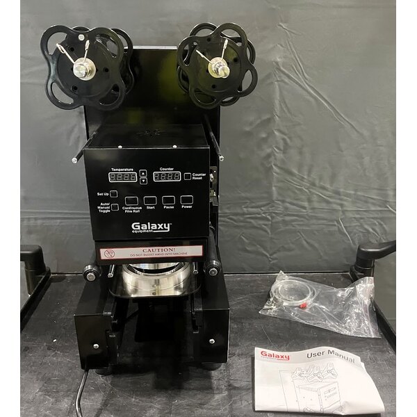 Scratch and Dent Galaxy 88-95 mm PP/PET Automatic Cup Sealing Machine