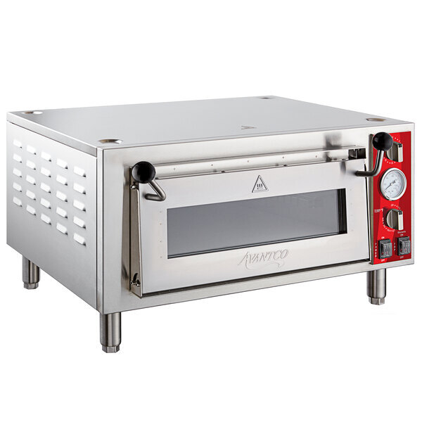 Scratch and Dent Avantco DPO-18-S Single Deck Countertop Pizza/Bakery Oven - 1700W, 120V