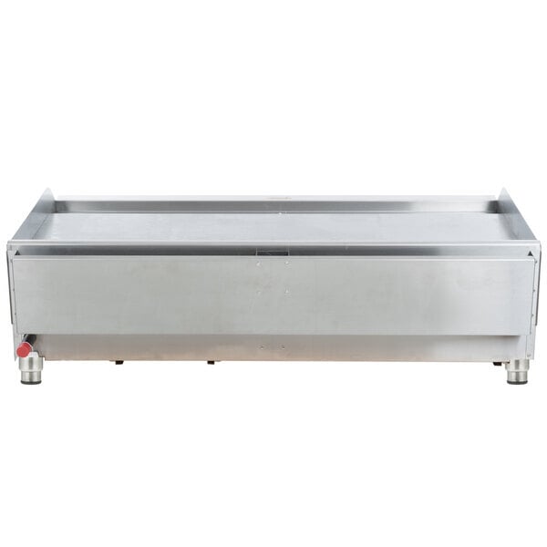 Scratch and Dent Globe GG48G 48" Countertop Gas Griddle - 120,000 BTU