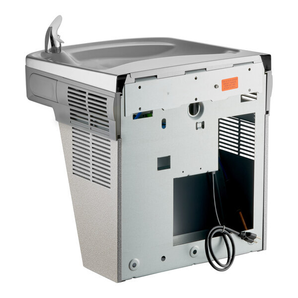 Scratch and Dent Zurn Elkay EZSDL Light Gray Wall Mount Non-Filtered Drinking Fountain with Extra Deep Basin - Non-Refrigerated