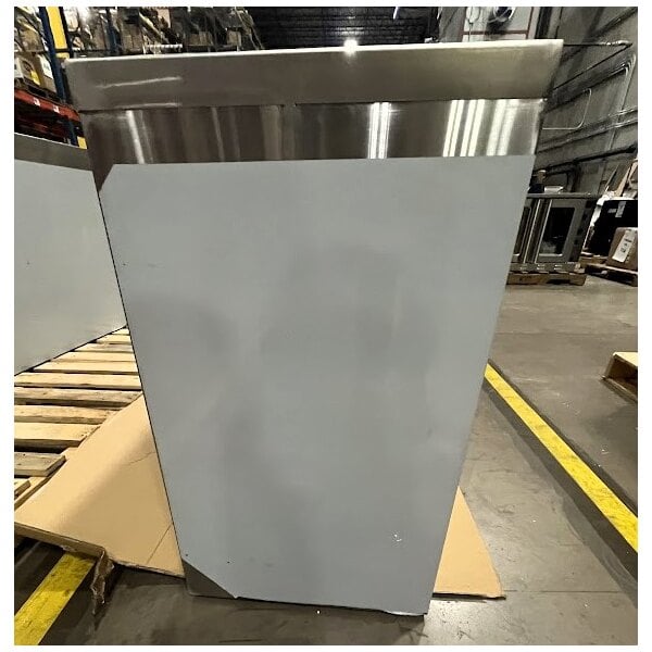 Scratch and Dent Regency 18" x 60" 18 Gauge Type 304 Stainless Steel Dish Cabinet with Adjustable Midshelf