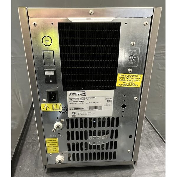 Scratch and Dent Narvon 8 GPH Countertop Water Dispenser with Chilled, Ambient, and Sparkling Water Options - 120V