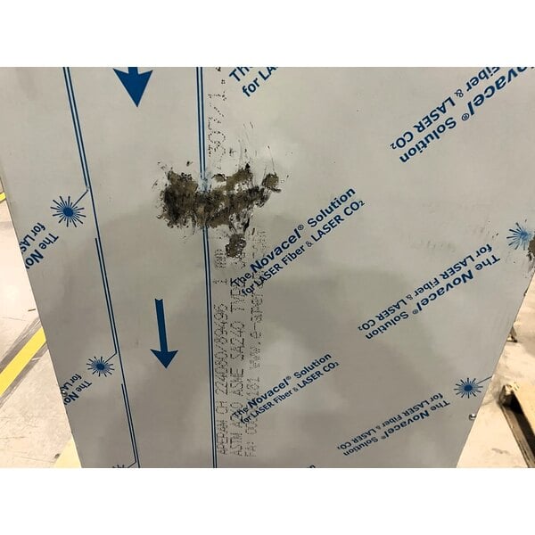 Scratch and Dent Hobart AMTL-2 Double Level High Temperature Door-Style Dishwasher with Booster Heater - 208-240V, 3 Phase