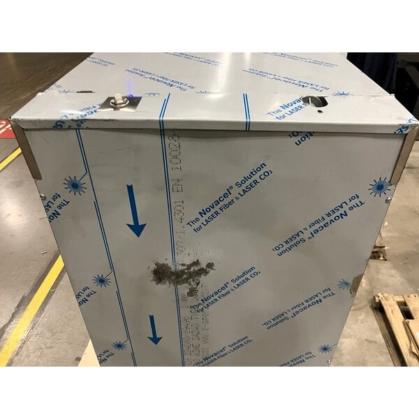 Scratch and Dent Hobart AMTL-2 Double Level High Temperature Door-Style Dishwasher with Booster Heater - 208-240V, 3 Phase