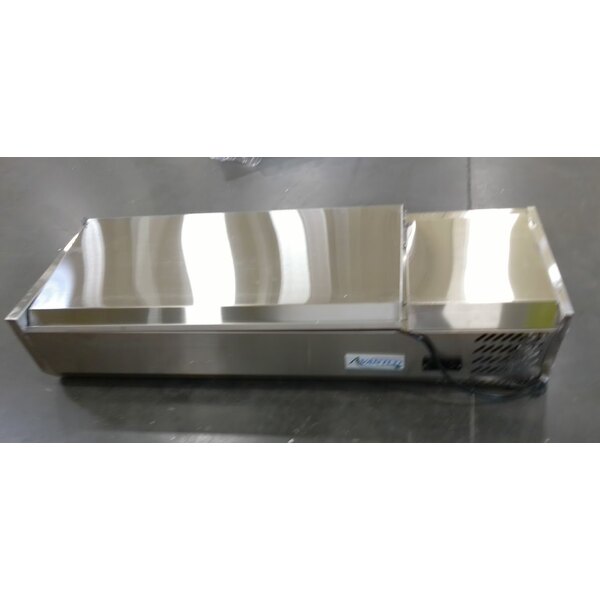 Scratch and Dent Avantco CPT-48 47" Countertop Refrigerated Prep Rail