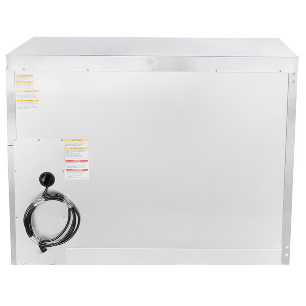 Scratch and Dent Beverage-Air BB48HC-1-GS-S-27 48" Stainless Steel Counter Height Sliding Glass Door Back Bar Refrigerator