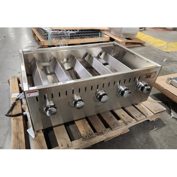 Scratch and Dent Backyard Pro LPG36 36" Stainless Steel Liquid Propane Outdoor Grill