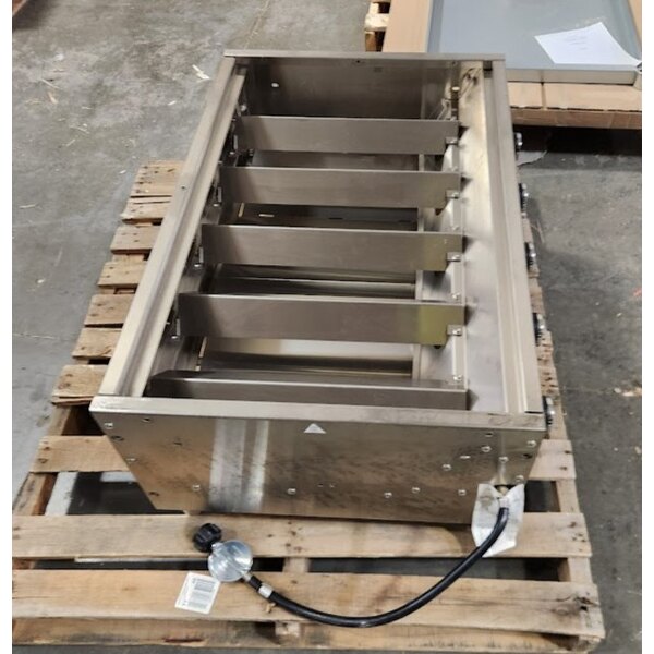 Scratch and Dent Backyard Pro LPG36 36" Stainless Steel Liquid Propane Outdoor Grill