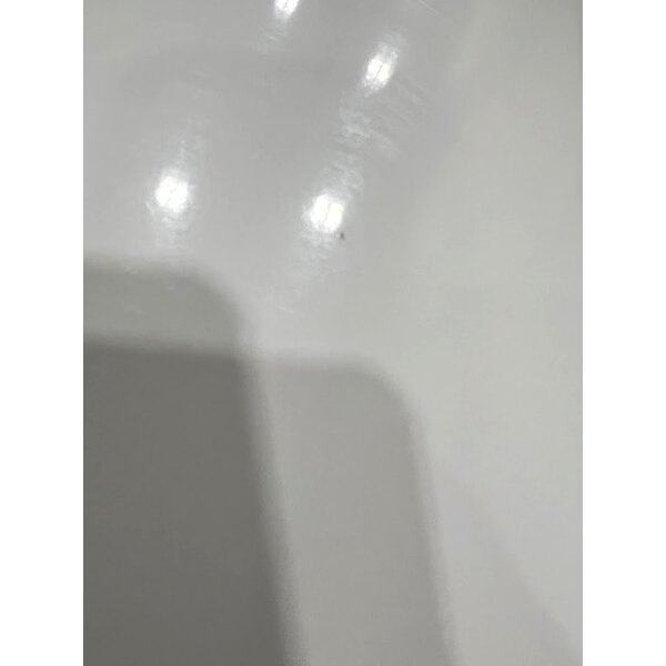 Scratch and Dent Avantco CFM3 White Customizable Countertop Display Freezer with Swing Door