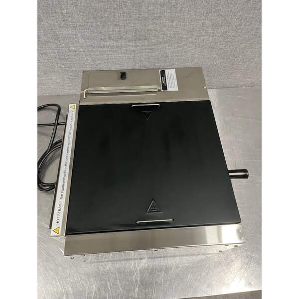 Scratch and Dent Avantco QuickShot QS-HD1800A Electric Countertop Tortilla / Portion Steamer with Digital Controls - 120V, 1,800W