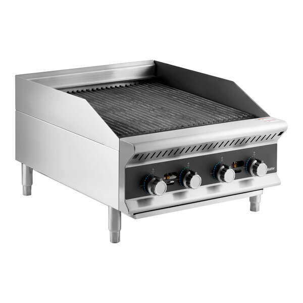 Scratch and Dent Vollrath CBGHD-24 24" Heavy-Duty Radiant Charbroiler - 80,000 BTU