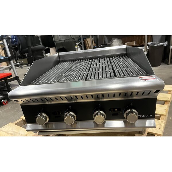 Scratch and Dent Vollrath CBGHD-24 24" Heavy-Duty Radiant Charbroiler - 80,000 BTU