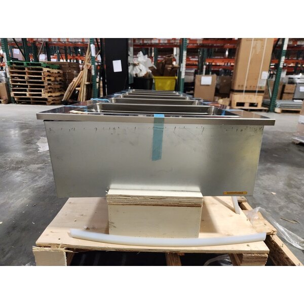 Scratch and Dent ServIt SDW-6H Six Pan Full Size Insulated Drop-In Hot Food Well - 208/240V