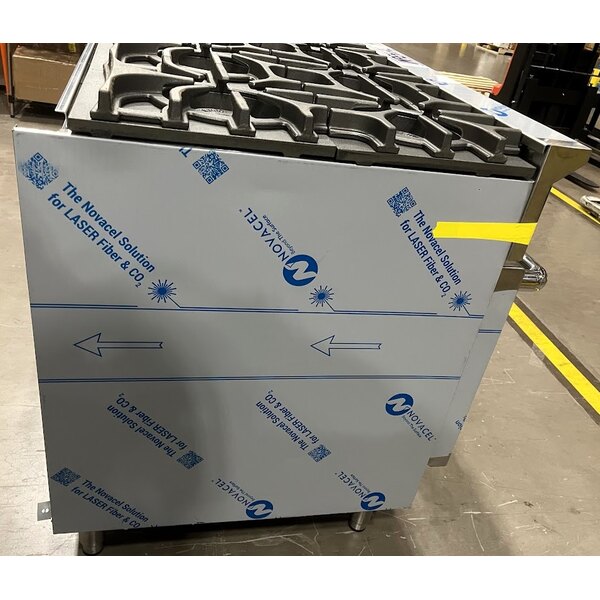 Scratch and Dent Imperial Range Pro Series IR-10 60" Natural Gas 10 Burner Range with 2 Standard Ovens - 390,000 BTU