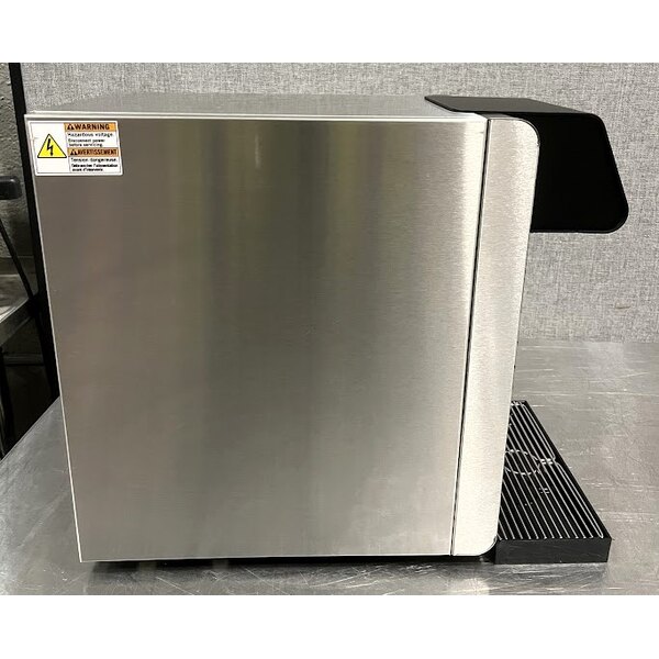 Scratch and Dent Zurn Elkay DSBSH130UVPC Stainless Steel 1.5 GPH Countertop Filtered Water Dispenser with Hot, Chilled, and Sparkling Water Options - 115V