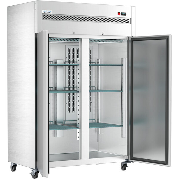 Scratch and Dent Avantco Z2-F-HC 54" Solid Door Stainless Steel Reach-In Freezer