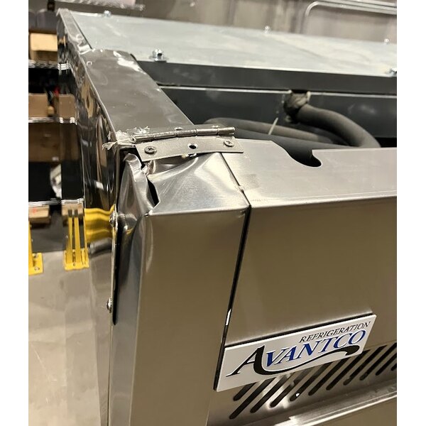 Scratch and Dent Avantco Z2-F-HC 54" Solid Door Stainless Steel Reach-In Freezer