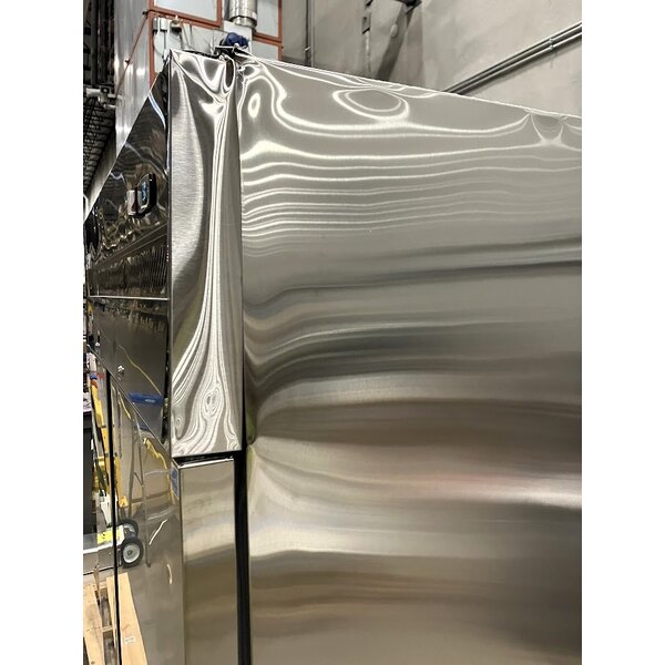 Scratch and Dent Avantco Z2-F-HC 54" Solid Door Stainless Steel Reach-In Freezer