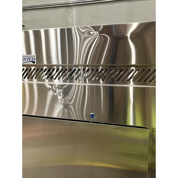 Scratch and Dent Avantco Z2-F-HC 54" Solid Door Stainless Steel Reach-In Freezer