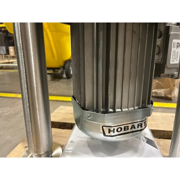Scratch and Dent Hobart FD4/150-1 Commercial Garbage Disposer with Adjustable Flanged Feet - 1 1/2 hp, 208-230/460V