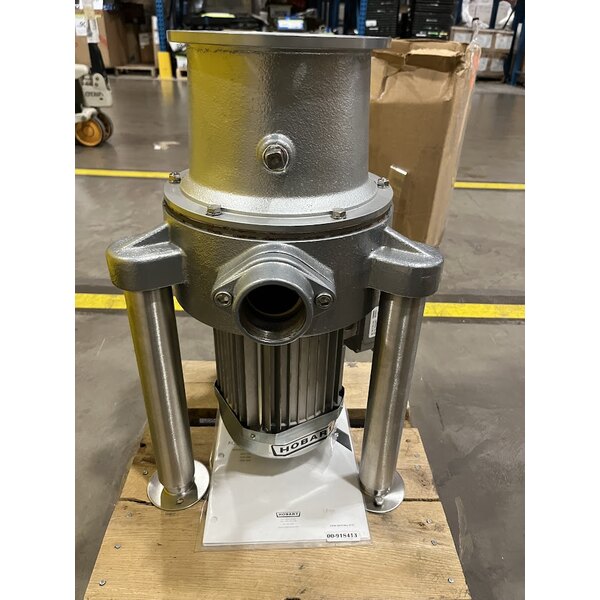 Scratch and Dent Hobart FD4/150-1 Commercial Garbage Disposer with Adjustable Flanged Feet - 1 1/2 hp, 208-230/460V