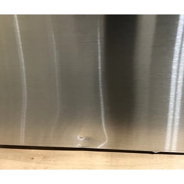 Scratch and Dent Avantco UDD-4-HC-S Stainless Steel Kegerator / Beer Dispenser with (2) 2 Tap Towers - (3) 1/2 Keg Capacity